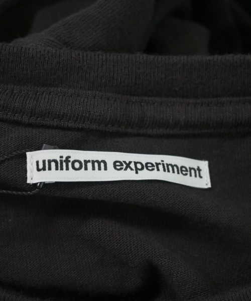 uniform experiment（ユニフォームエクスペリメント）Tシャツ・カットソー 茶 サイズ:1(S位) メンズ/2200689318542