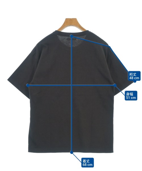 uniform experiment（ユニフォームエクスペリメント）Tシャツ・カットソー 茶 サイズ:1(S位) メンズ/2200689318542