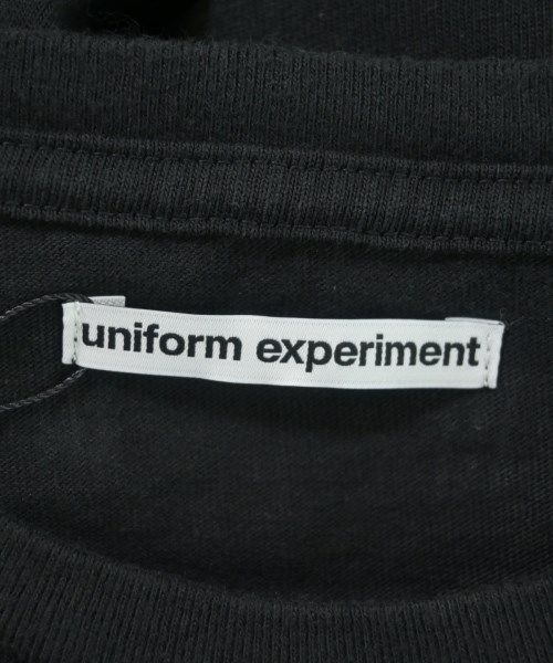 uniform experiment（ユニフォームエクスペリメント）Tシャツ・カットソー 黒 サイズ:1(S位) メンズ/2200689318559