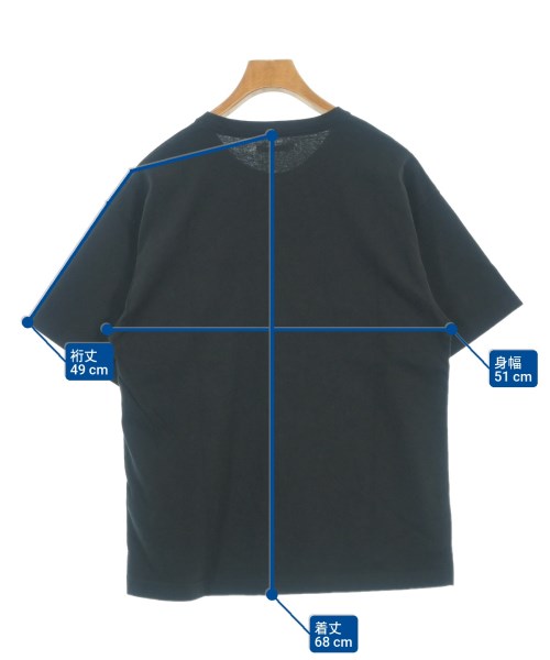 uniform experiment（ユニフォームエクスペリメント）Tシャツ・カットソー 黒 サイズ:1(S位) メンズ/2200689318559