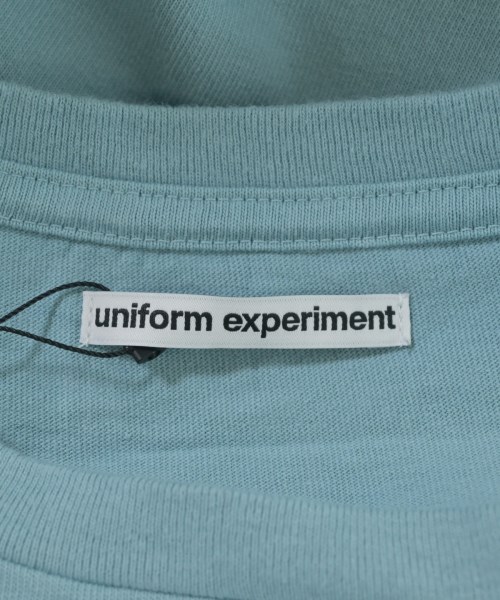 uniform experiment（ユニフォームエクスペリメント）Tシャツ・カットソー 青 サイズ:4(XL位) メンズ/2200689318597