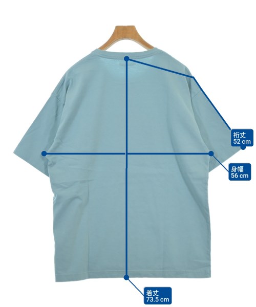 uniform experiment（ユニフォームエクスペリメント）Tシャツ・カットソー 青 サイズ:4(XL位) メンズ/2200689318597