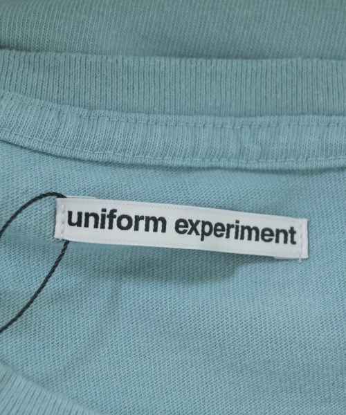 uniform experiment（ユニフォームエクスペリメント）Tシャツ・カットソー 青 サイズ:1(S位) メンズ/2200689318610