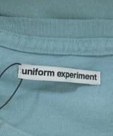 uniform experiment（ユニフォームエクスペリメント）Tシャツ・カットソー 青 サイズ:1(S位) メンズ/2200689318610