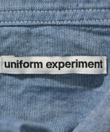 uniform experiment（ユニフォームエクスペリメント）カジュアルシャツ 青 サイズ:1(S位) メンズ/2200689318627