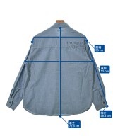 uniform experiment（ユニフォームエクスペリメント）カジュアルシャツ 青 サイズ:1(S位) メンズ/2200689318627