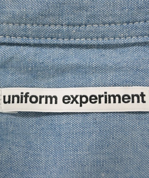 uniform experiment（ユニフォームエクスペリメント）カジュアルシャツ 青 サイズ:2(M位) メンズ/2200689318634