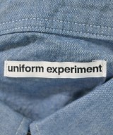 uniform experiment（ユニフォームエクスペリメント）カジュアルシャツ 青 サイズ:4(XL位) メンズ/2200689318658