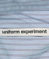 uniform experiment（ユニフォームエクスペリメント）カジュアルシャツ 青 サイズ:1(S位) メンズ/2200689318665