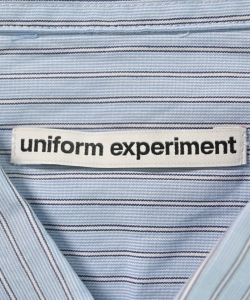 uniform experiment（ユニフォームエクスペリメント）カジュアルシャツ 青 サイズ:4(XL位) メンズ/2200689318696