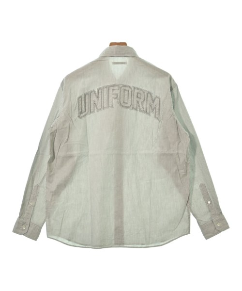 uniform experiment（ユニフォームエクスペリメント）カジュアルシャツ 白 サイズ:1(S位) メンズ/2200689318733