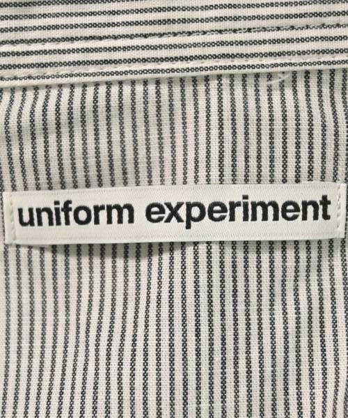 uniform experiment（ユニフォームエクスペリメント）カジュアルシャツ 白 サイズ:1(S位) メンズ/2200689318733