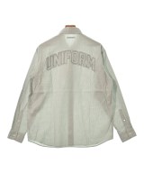 uniform experiment（ユニフォームエクスペリメント）カジュアルシャツ 白 サイズ:1(S位) メンズ/2200689318733