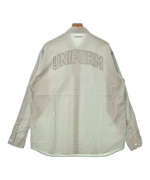 uniform experiment（ユニフォームエクスペリメント）カジュアルシャツ 白 サイズ:4(XL位) メンズ/2200689318740