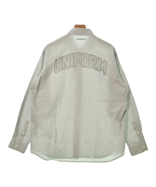 uniform experiment（ユニフォームエクスペリメント）カジュアルシャツ 白 サイズ:3(L位) メンズ/2200689318757