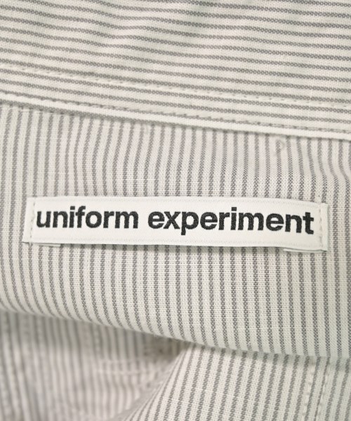 uniform experiment（ユニフォームエクスペリメント）カジュアルシャツ 白 サイズ:2(M位) メンズ/2200689318764