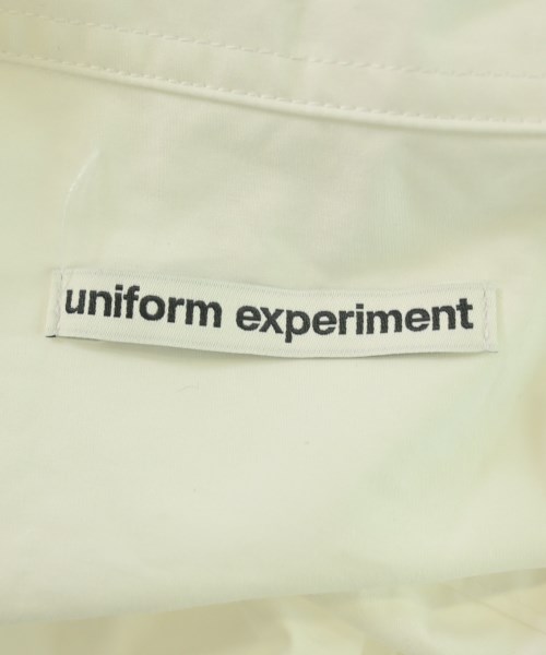 uniform experiment（ユニフォームエクスペリメント）カジュアルシャツ 白 サイズ:3(L位) メンズ/2200689318801