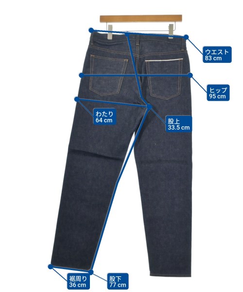 uniform experiment（ユニフォームエクスペリメント）デニムパンツ 紺 サイズ:3(L位) メンズ/2200689518065
