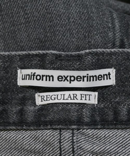 uniform experiment（ユニフォームエクスペリメント）デニムパンツ グレー サイズ:1(S位) メンズ/2200689518089