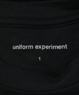 uniform experiment（ユニフォームエクスペリメント）Tシャツ・カットソー 黒 サイズ:1(S位) メンズ/2200689518102