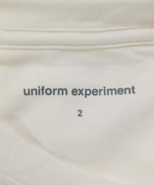 uniform experiment（ユニフォームエクスペリメント）Tシャツ・カットソー 白 サイズ:2(M位) メンズ/2200689518126