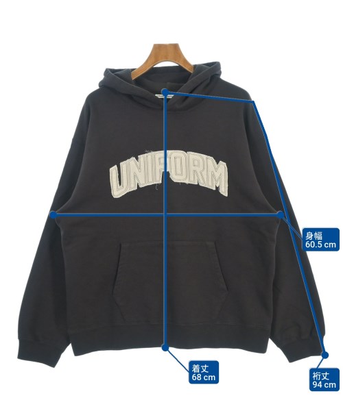 uniform experiment（ユニフォームエクスペリメント）パーカー 茶 サイズ:2(M位) メンズ/2200689518164