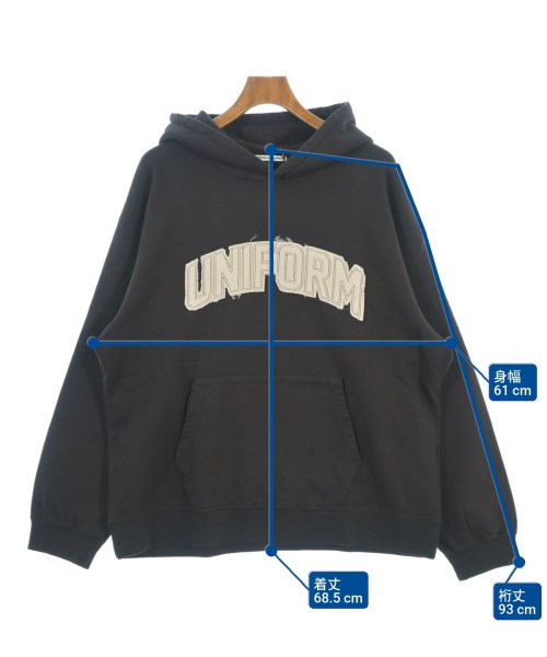 uniform experiment（ユニフォームエクスペリメント）パーカー 茶 サイズ:3(L位) メンズ/2200689518171