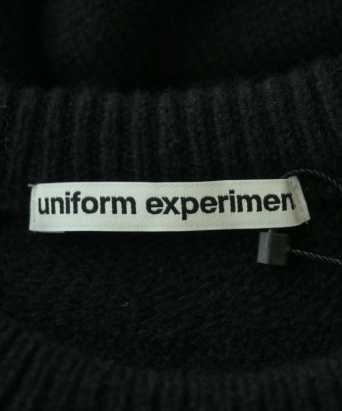 uniform experiment（ユニフォームエクスペリメント）ニット・セーター 黒 サイズ:1(S位) メンズ/2200690681017