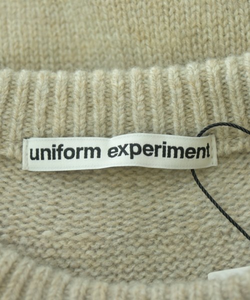 uniform experiment（ユニフォームエクスペリメント）ニット・セーター ベージュ サイズ:2(M位) メンズ/2200690681031