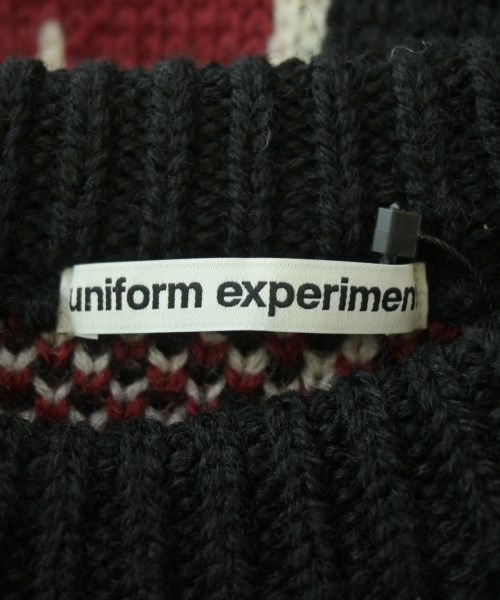 uniform experiment（ユニフォームエクスペリメント）ニット・セーター 黒 サイズ:F メンズ/2200690681079