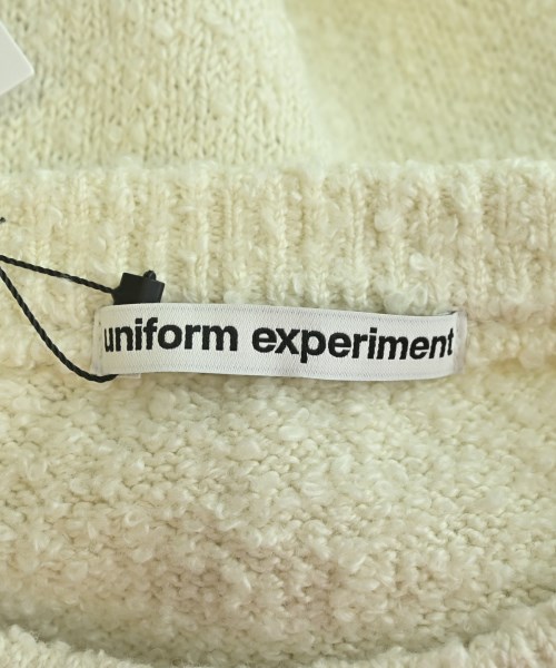 uniform experiment（ユニフォームエクスペリメント）ニット・セーター 白 サイズ:4(XL位) メンズ/2200690681154