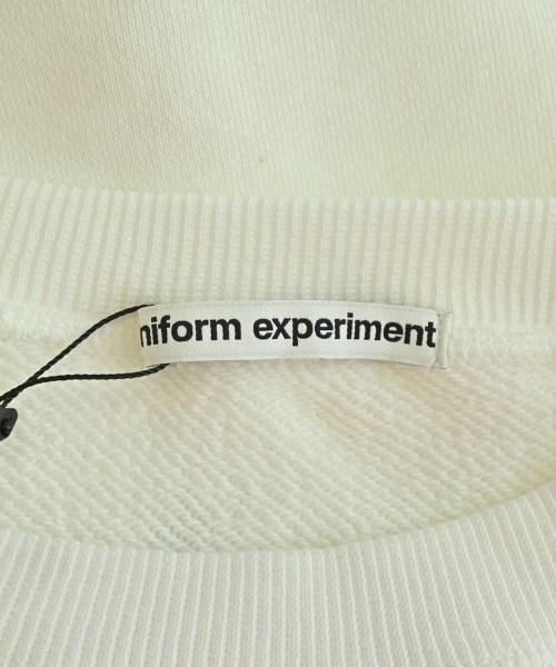 uniform experiment（ユニフォームエクスペリメント）スウェット 白 サイズ:4(XL位) メンズ/2200694828029