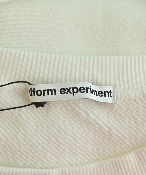 uniform experiment（ユニフォームエクスペリメント）スウェット 白 サイズ:3(L位) メンズ/2200694828036