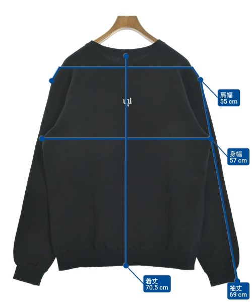 uniform experiment（ユニフォームエクスペリメント）スウェット 黒 サイズ:3(L位) メンズ/2200694828067