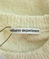 uniform experiment（ユニフォームエクスペリメント）ニット・セーター 白 サイズ:3(L位) メンズ/2200694828104