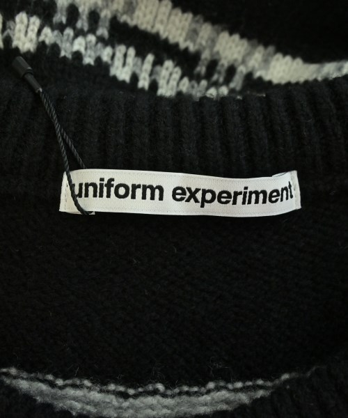 uniform experiment（ユニフォームエクスペリメント）ニット・セーター 黒 サイズ:4(XL位) メンズ/2200694828128