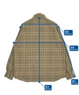uniform experiment（ユニフォームエクスペリメント）カジュアルシャツ ベージュ サイズ:5(XXL位) メンズ/2200694828166
