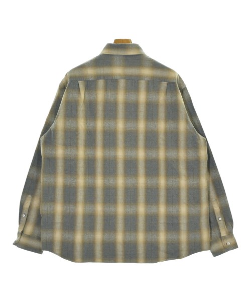 uniform experiment（ユニフォームエクスペリメント）カジュアルシャツ グレー サイズ:4(XL位) メンズ/2200694828197