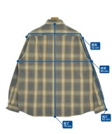 uniform experiment（ユニフォームエクスペリメント）カジュアルシャツ グレー サイズ:4(XL位) メンズ/2200694828197