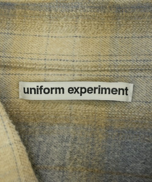 uniform experiment（ユニフォームエクスペリメント）カジュアルシャツ グレー サイズ:2(M位) メンズ/2200694828203