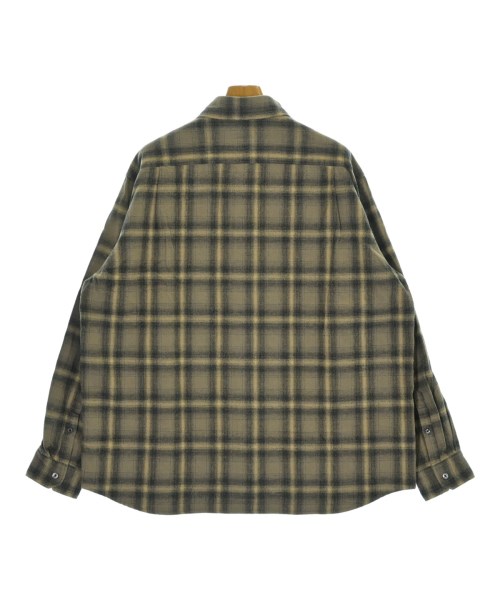 uniform experiment（ユニフォームエクスペリメント）カジュアルシャツ 茶 サイズ:4(XL位) メンズ/2200694828227