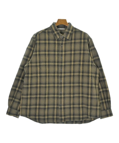 uniform experiment(ユニフォームエクスペリメント)カジュアルシャツ 茶 サイズ:3(L位)/2200694828234