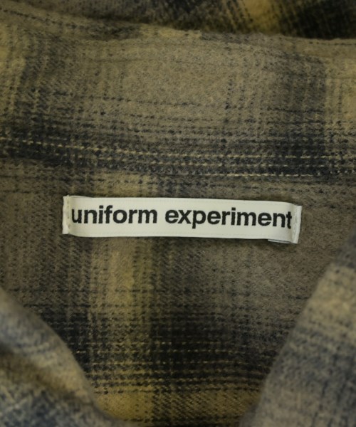 uniform experiment（ユニフォームエクスペリメント）カジュアルシャツ 茶 サイズ:3(L位) メンズ/2200694828234