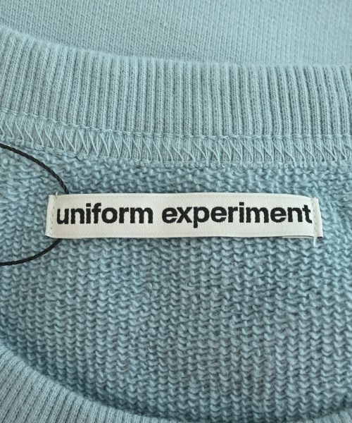 uniform experiment（ユニフォームエクスペリメント）スウェット 青 サイズ:1(S位) メンズ/2200694828289