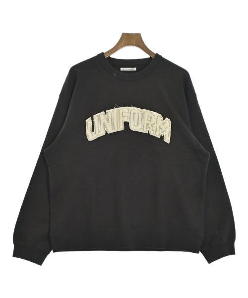 uniform experiment(ユニフォームエクスペリメント)スウェット 茶 サイズ:2(M位)/2200694828296