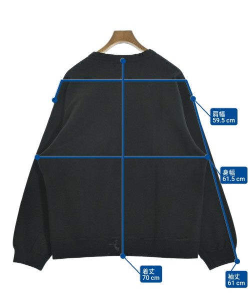 uniform experiment（ユニフォームエクスペリメント）スウェット 黒 サイズ:3(L位) メンズ/2200694828319