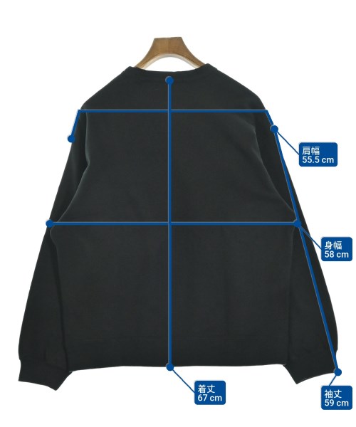 uniform experiment（ユニフォームエクスペリメント）スウェット 黒 サイズ:1(S位) メンズ/2200694828340