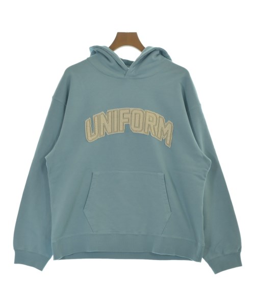 uniform experiment(ユニフォームエクスペリメント)パーカー 青 サイズ:1(S位)/2200694828548