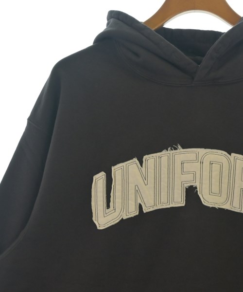 uniform experiment（ユニフォームエクスペリメント）パーカー 茶 サイズ:1(S位) メンズ/2200694828586
