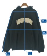 uniform experiment（ユニフォームエクスペリメント）パーカー 黒 サイズ:4(XL位) メンズ/2200694828609